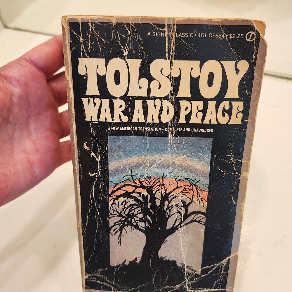 War and Peace Leo Tolstoy 1968 First Printing Signet Classic Paperback